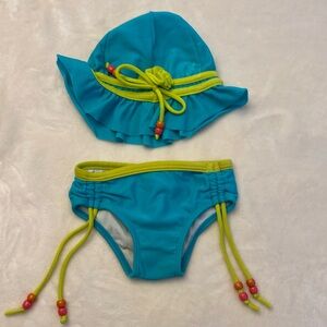 Baby girl swim outfit